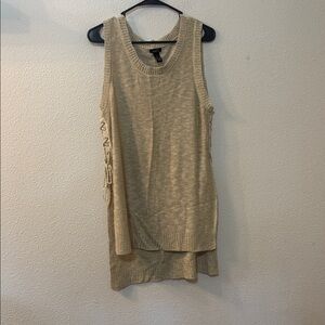 Rue21 Cream Knit Top